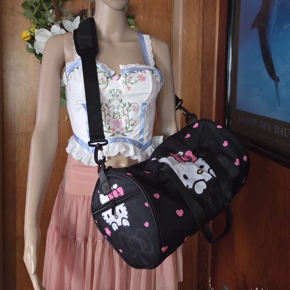 Hello Kitty Print Travel Bag - Picture 5 of 6